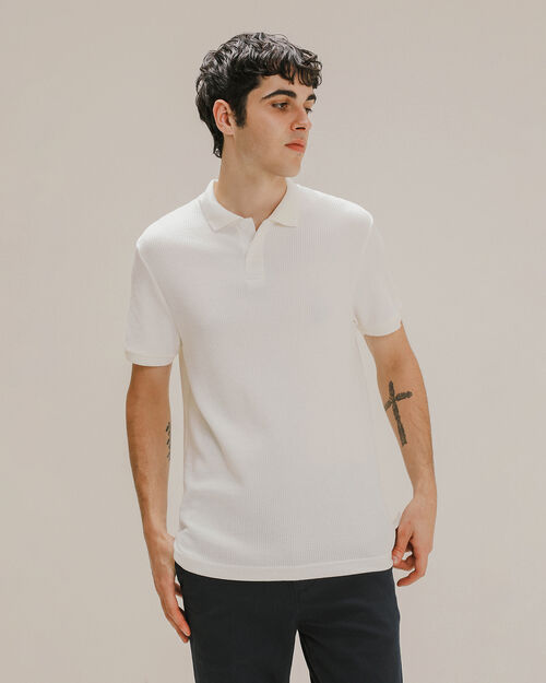 Polo Blanca Fit Slim